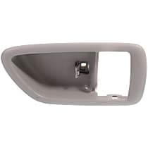 Front or Rear, Passenger Side, Interior, Door Handle Trim, Gray