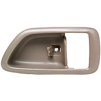 Front or Rear, Driver Side, Interior, Door Handle Trim, Brown