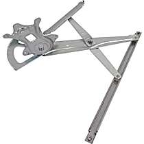 Front, Passenger Side Power Window Regulator, without Motor