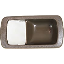 Front or Rear, Passenger Side, Interior, Door Handle Trim, Red