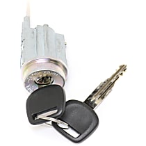 Ignition Lock Cylinder - Steering Column Mounting Location, 2 Keys Included