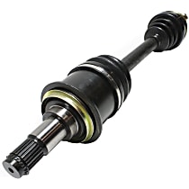 Front, Driver Side Axle Assembly, 3.0L Engine, Automatic Transmission, Plug-In Style Inboard Housing