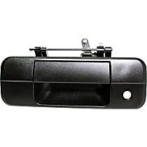 Tailgate Handle, Textured Black, Without Camera Hole