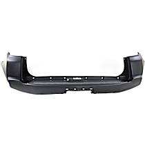 Rear Primed Bumper Cover, For Models Without Chrome Insert and Lower Cover, CAPA Certified