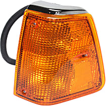 Front, Driver Side Turn Signal Light, With bulb(s)