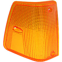 Turn Signal Lens - Passenger Side, Amber, Direct Fit, Sold individually