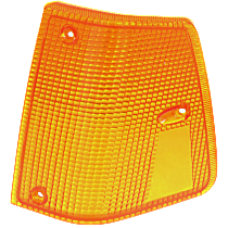 Turn Signal Lens - Driver Side, Amber, Direct Fit, Sold individually