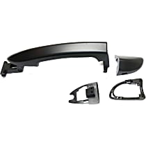 Front Or Rear, Driver Side Exterior Door Handle, Primed, Without Key Hole