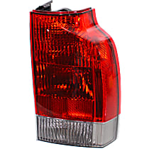 Passenger Side, Lower Tail Light, With bulb(s), Halogen, Clear Lens