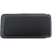 Front, Passenger Side Bumper Trim, Opening Cover, Textured