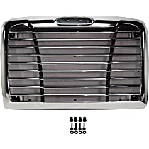 Grille, Chrome, Horizontal Bar Insert, with Bug Screen