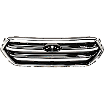 Grille Assembly, Painted Black Shell and Insert, CAPA CERTIFIED