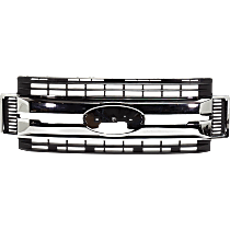 Grille Assembly, Chrome Shell and Insert CAPA CERTIFIED