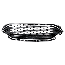 Grille Textured Black Shell and Insert