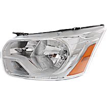 Driver Side Halogen Headlight, With bulb(s), OE Replacement, CAPA Certified