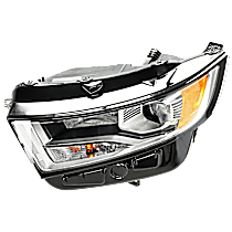 Driver Side Halogen Headlight, With bulb(s), For Models Without Sport Appearance Package, OE Replacement, CAPA Certified