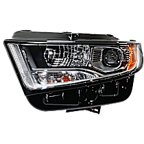 Driver Side HID/Xenon Headlight, With bulb(s), Sport Utility, OE Replacement