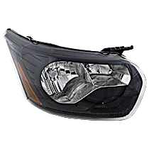 Passenger Side Halogen Headlight, With bulb(s), OE Replacement
