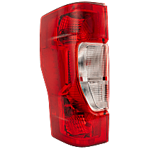 Driver Side Halogen Tail Light, With bulb(s), For Models Without Blind Spot Detection, OE Replacement, CAPA Certified