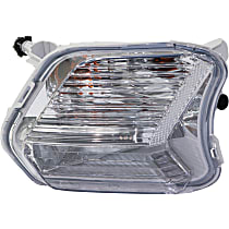 Passenger Side Parking Light, With Bulb, For Models With Fog Light Holes, SE/SEL/Titanium Models