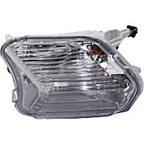 Driver Side Parking Light, With Bulb, For Models With Fog Light Holes, SE/SEL/Titanium Models