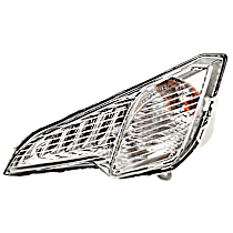 Front, Driver Side Turn Signal Light, With bulb(s),, CAPA Certified