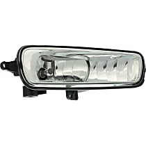 Front, Passenger Side Halogen Fog Light, With bulb(s), OE Replacement, CAPA Certified