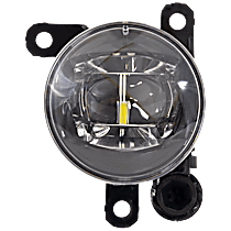 Front, Passenger Side LED Fog Light, With bulb(s), CAPA Certified