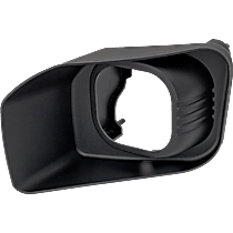 Front, Driver Side Fog Light Trim, Textured Black