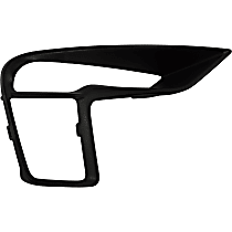 Front, Passenger Side Fog Light Trim, Black