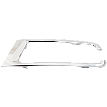 Driver Side, Headlight Bezel, Chrome