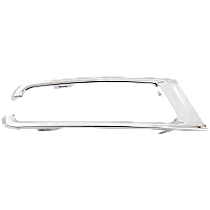 Passenger Side, Headlight Bezel, Chrome