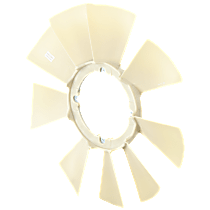 Radiator Fan Blade, 6.7L Diesel Engine, with Single Rear Wheels