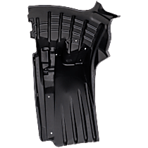 Front, Passenger Side Mud Flaps, Black