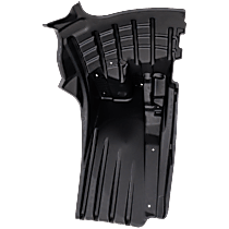 Front, Driver Side Mud Flaps, Black