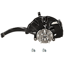 Front, Driver Side Steering Knuckle, With Bearing, With Dust Shield