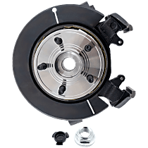 Rear, Passenger Side Steering Knuckle, With Bearing, With Dust Shield