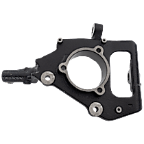 Front, Passenger Side Steering Knuckle, 4WD, Without Backing Plate, Without Bearing
