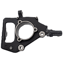 Front, Driver Side Steering Knuckle, Without Backing Plate, Without Bearing