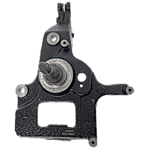 Front, Passenger Side Steering Knuckle, RWD, With Front Coil Spring, Without Backing Plate, Without Bearing