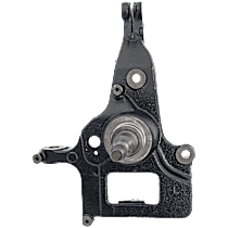 Front, Driver Side Steering Knuckle, RWD, With Front Coil Spring, Without Backing Plate, Without Bearing