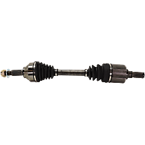 Front, Driver Side Axle Assembly, 6 Cyl., 3.0L Engine, Front Wheel Drive/All Wheel Drive, For Models with Automatic CVT
