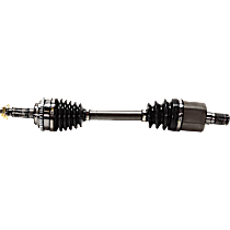Front, Driver Side Axle Assembly, Front Wheel Drive/All Wheel Drive, 3.0L Engine, 6 Speed, Automatic Transmission