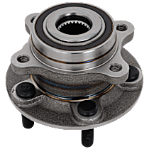 Front or Rear for AWD and Front only for FWD Wheel Hub, 5 Lugs, with Bearing, 5 x 4.25 in. Bolt Pattern