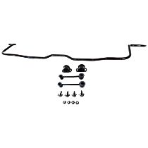 Rear Sway Bar Kit, Steel, 0.79 in., No, Black