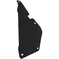 Front, Passenger Side, Outer Engine Splash Shield, 4 Cyl., 2.3L Engine