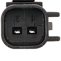 Rear, Driver or Passenger Side ABS Speed Sensor, Spindle Mounted, For Models With Automated Parking Assist