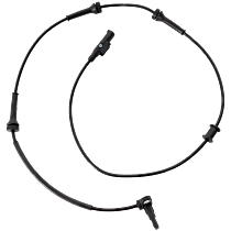 Front, Driver or Passenger Side ABS Speed Sensor, Includes Wheel Speed Sensor Wiring Harness