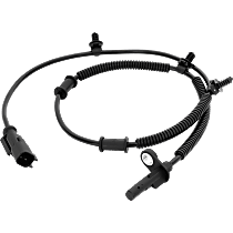 Front, Driver or Passenger Side ABS Speed Sensor, Spindle Mounted