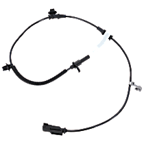 Front, Driver Side ABS Speed Sensor, 5.0L 8 Cyl. Engine, Wheel Mounted